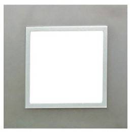 Фотография товара 'Ecoplast Рамка 4-постовая из натурального анодированного алюминия LK45, 854423-1'