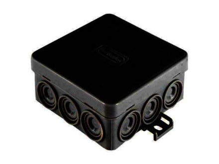 Фотография товара 'Ecoplast JBL085 Коробка распределительная без сальников о/п, 85х85х38мм 12вых., IP55, 44054BL-1'