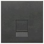 Фотография товара 'Ecoplast Накладка для розетки телефонной, компьютерной RJ,45х45мм (черный бархат) LK45, 853208-1'