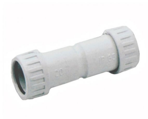 Фотография товара 'Ecoplast MS20 Муфта "труба-труба" 20 мм 44120'