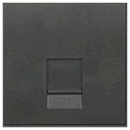 Фотография товара 'Ecoplast Накладка для розетки телефонной, компьютерной RJ, 45х45 мм, LK45 853208'