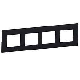Фотография товара 'Ecoplast Рамка 4-постовая (черный бархат) LK45, 854408-1'