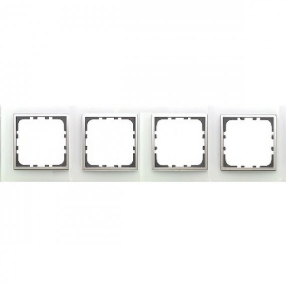 Фотография товара 'Ecoplast Рамка 4-постовая из натурального светлого стекла LK80 864411'
