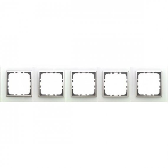 Фотография товара 'Ecoplast Рамка 5-постовая из натурального светлого стекла LK80 864511'
