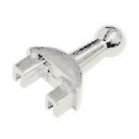 Фотография товара 'Ecoplast Тумблер рычажкового выключателя, металл, LK Vintage-Quadro 888704-1'