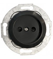 Фотография товара 'Ecoplast Розетка без заземляющего контакта, со шторками LK Vintage 883308-1'