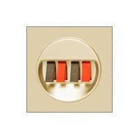 Фотография товара 'Ecoplast Накладка аудио-розетки (бежевый), 857401-1'