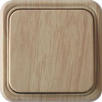 Фотография товара 'Ecoplast Выключатель одноклавишный открытой установки, схема 1, 810125'