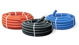 Фотография товара 'Ecoplast Труба ПНД гофрированная тяжелая 25 мм 21025'