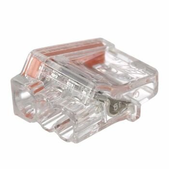 Фотография товара 'Ecoplast Клеммные соединители 773-323 ТВ3х2, 5мм2, прозрачная 45633T'