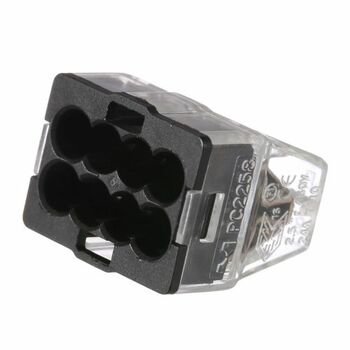 Фотография товара 'Ecoplast Клеммные соединители 773-328 ТВ8-2, 5мм2, прозрачная 45638T'