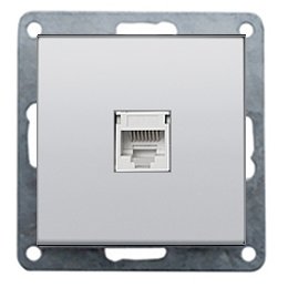 Фотография товара 'Ecoplast Розетка телефонная RJ-11 с накладкой 845503-1'