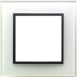 Фотография товара 'Ecoplast Рамка 4-постовая из натурального светлого стекла LK80 864411-1'