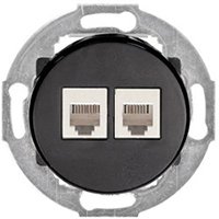 Фотография товара 'Ecoplast Розетка компьютерная 2хRJ-45 кат. 6 с накладкой 886408-1'