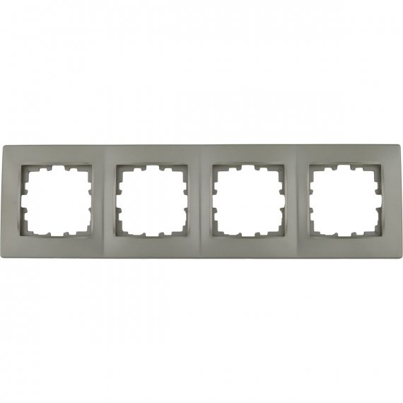 Фотография товара 'Ecoplast Рамка 4-постовая квадрат (бронза) LK Vintage-Quadro 884427-1'