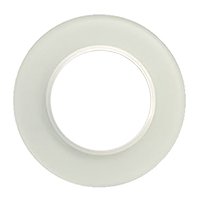 Фотография товара 'Ecoplast Рамка 1-постовая круглая из натурального светлого стекла Vintage 889111-1'