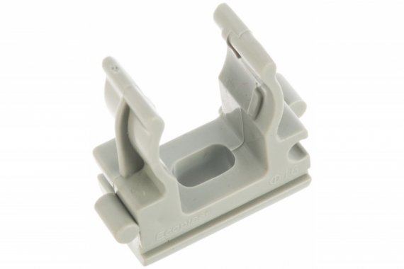 Фотография товара 'Ecoplast CFQ16 Держатель (клипса) для труб, для монтажного пистолета D16мм 41516'