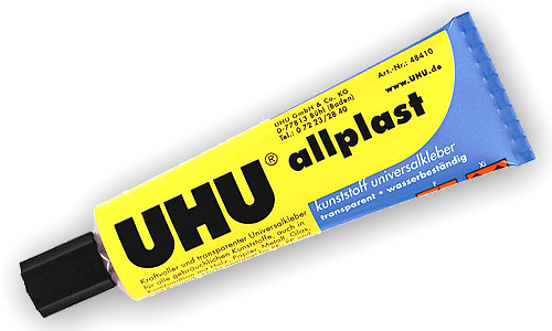 Фотография товара 'Ecoplast Клей универсальный для пластика UHU ALLPLAST 40373'