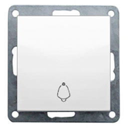 Фотография товара 'Ecoplast Выключатель-кнопка 1-кл.(схема 1Т) 10 A, 250 B 860504-1'