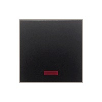 Фотография товара 'Ecoplast Переключатель 1-клавишный, на 2 направления, c индикатором (схема 6L) 16 A, 250 B 860408-1'