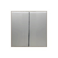 Фотография товара 'Ecoplast Переключатель 2-клавишный, с двух мест (схема 6+6) 16 A, 250 B 861303-1'