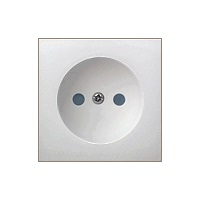 Фотография товара 'Ecoplast Розетка без заземляющего контакта, со шторками 863304-1'