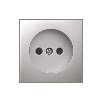 Фотография товара 'Ecoplast Розетка без заземляющего контакта, со шторками 863303-1'