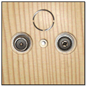 Фотография товара 'Ecoplast Накладка розетки TV+FM+SAT 2(3) 865225-1'