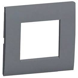 Фотография товара 'Ecoplast Рамка 1-постовая (серебристый металлик) LK45, 854103-1'