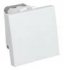 Фотография товара 'Ecoplast Переключатель с двух мест 45х45мм (схема 6) 16 A, 250 B (белый) LK45, 850804-1'