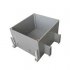 Фотография товара 'Ecoplast BOX/2+2ST66 Коробка для люков в пол на 2 поста (45х45)+2 модуля (45х22,5), пластик 70125'