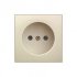 Фотография товара 'Ecoplast Розетка без заземляющих контактов, со шторками, LK60 863301'