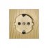 Фотография товара 'Ecoplast Розетка с заземляющими контактами, со шторками, LK60 863225'