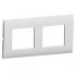 Фотография товара 'Ecoplast Рамка 2-постовая (белый) LK45, 854204-1'
