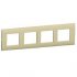 Фотография товара 'Ecoplast Рамка 4-постовая (бежевый) LK45, 854401-1'