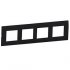 Фотография товара 'Ecoplast Рамка 4-постовая (черный бархат) LK45, 854408-1'