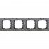 Фотография товара 'Ecoplast Рамка 4-постовая из декоративного камня LK80 864479'