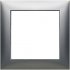 Фотография товара 'Ecoplast Рамка 2-постовая (серебристый металлик) LK60 864203'