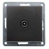 Фотография товара 'Ecoplast Накладка розетки TV (черный бархат) LK80 845108-1'