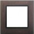 Фотография товара 'Ecoplast Рамка 1-постовая из натурального темного дерева (венге) LK80 864145-1'