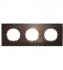 Фотография товара 'Ecoplast Рамка 3-постовая квадрат (бронза) Vintage-Quadro 884327-1'