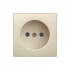 Фотография товара 'Ecoplast Розетка без заземляющего контакта, со шторками 863301-1'