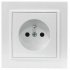 Фотография товара 'Ecoplast Розетка с заземляющим контактом, без шторок LK60 863104-1'