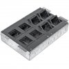 Ecoplast LUK/8 Люк в пол на 8 модулей с суппортом и коробкой (45х45мм) 70080+70180, сталь 70083