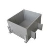 Ecoplast BOX/2+2ST66 Коробка для люков в пол на 2 поста (45х45)+2 модуля (45х22,5), пластик 70125