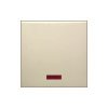 Ecoplast Выключатель 1-клавишный, c индикатором (схема 1L) 16 A, 250 B, LK60 860201