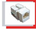 Ecoplast Механизм розетки компьютерной RJ-45, категория 5е, UTP модуль (8 контактов) LK45 856100