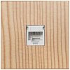 Ecoplast Розетка компьютерная RJ-45 кат. 5е с накладкой (сосна) LK60, 866125