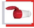 Ecoplast 309.215 Прямая переносная защищенная розетка 3П+Н+З 16A 82116