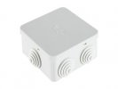 Ecoplast JBS080 Коробка распределительная о/п, 85х85х50мм 6 вых., IP44, 44066W-1